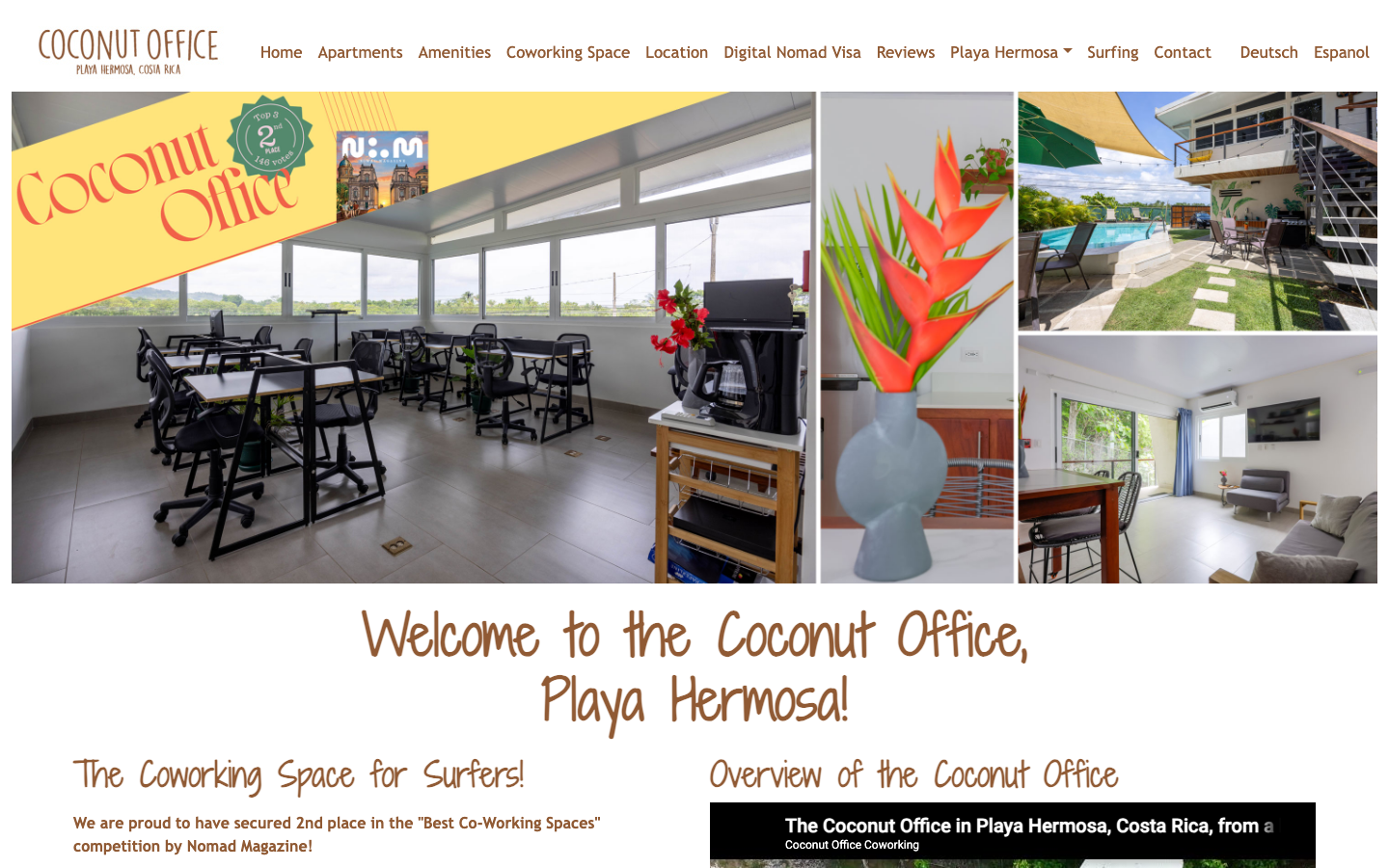 Coconut Office — old website